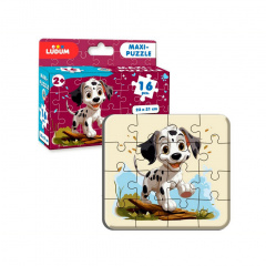 Пазл дитячий Maxi-Puzzle Песик 2 Magdum ME5032-07 16 елементів Стрий