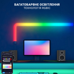 Розумні настінні led панелі Inspire SLX06-4 177LED 4 шт White Братское