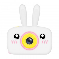 Дитяча Фотокамера Kids Funny Camera 3.0 Pro Протиударний Фотоапарат 12 Mpx Full HD 1920x1080P фото та відео зйомка Білий + Карта пам'яті 16ГБ Покровск