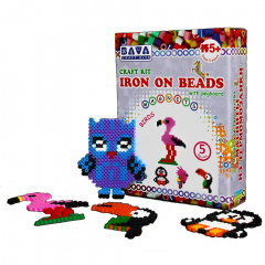 Набір для творчості Магніти з термомозаїки "Птахи" УМНЯШКА TM-015 без планшета Косов