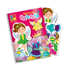Магнітна гра для дітей "Фея" Vladi Toys VT3204-28 у папці Оріхів