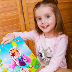 Магнітна гра для дітей "Фея" Vladi Toys VT3204-28 у папці Оріхів