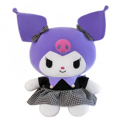 М'яка іграшка Hello Kitty аніме Куромі з бантиками та в сукню у клітинку 40 см Різнокольоровий (1005) Хмельницький