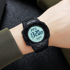 Годинник чоловічий спортивний з компасом Skmei 2147 Compass Чорний Кременчуг