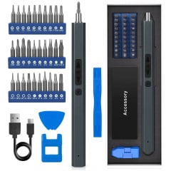 Електровикрутка з набором біт Kingsdun 36в1 (MT-36IN1) Чортків