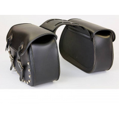 Мотосумка (2 кофра) Harley Davidson H19 Черный (SKL0738) Софіївська Борщагівка