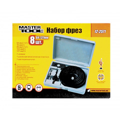 Набір фрез для дерева MASTERTOOL 64-127 мм 8 шт 12-2571 Київ