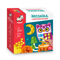 Мозаїка з дерев'яними кульками "Доповни картинку" Vladi Toys ZB2002-08 укр Житомир