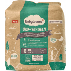 Еко підгузники Babydream 6 XL (14-20 кг) 26 шт Херсон