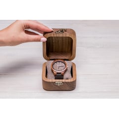 Бокс для наручного годинника ecoWalnut 7х9.5х9.5 см Київ