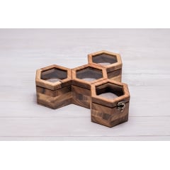 Органайзер для зберігання наручних годинників ecoWalnut 7.8х27.1х23.5 см Київ