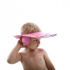 Защитный детский козырек для мытья головы ROXY-KIDS RKG401 Розовый Луцк
