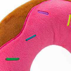 М'яка іграшка Kidsqo Подушка для подорожей Пончик Рожевий (KD6951) Переяслав-Хмельницький