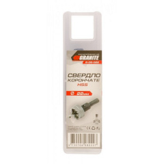 Свердло корончасте GRANITE HSS 22 мм 6-08-022 Ізюм