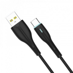 Кабель Sky Dolphin S48T USB/Type-C USB M/M 1 м Black USB-000424 Чернігів
