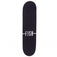 Скейтборд Fish Wolf SK-414-5 78x20x1,2 см Чорний (SK000772) Одесса