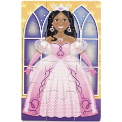 Дерев'яний пазл 4 в 1 Melissa&Doug "Казкові друзі" 12х4 елементів 15х20 см MD9520 Хмельник