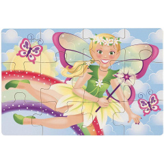 Дерев'яний пазл 4 в 1 Melissa&Doug "Казкові друзі" 12х4 елементів 15х20 см MD9520 Хмельник