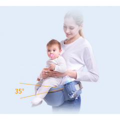 Хіпсіт Ерго-рюкзак Baby Carrier 6 в 1 Блакитний + Дитячий назальний аспіратор (vol-1436) Тернопіль
