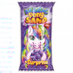 Кінетичний пісок "Magic Pony Sand" Danko Toys MPS-01 рос 150 г Фіолетовий Київ
