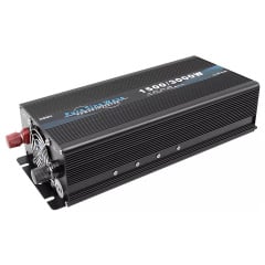 Інвертор напруги HOULI 3000W 12V в 220V Чистий синус з РК-дисплеєм Чорний (IN3W12VZK) Київ