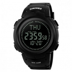 Чоловічий годинник з компасом Skmei 1231 Black Біла Церква
