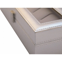 Скринька для зберігання годинників Craft 6PU.SL Сріблястий Київ