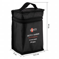 Набір маркерів Santi спиртові у сумці 24 шт (390777) Харків