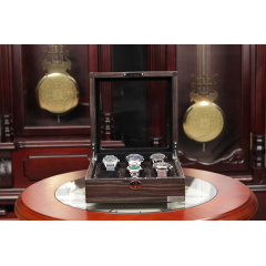 Скринька для зберігання годинників Salvadore WB/3035/6BGB 230х95х230 мм Коричнево-чорний Братское