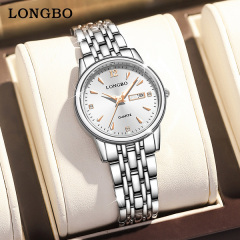 Наручний годинник жіночий Longbo One Сріблястий (3155) Петрове