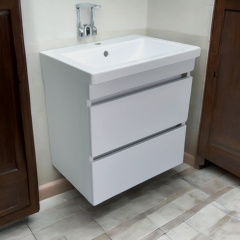 Пластикова підлогова тумба The MIX Атлант White 100х80х45 см Олександрія