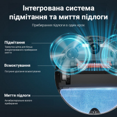 Робот-пилосос Inspire B11PRO 16 Вт 3000 мАг White Нововолынск