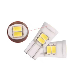 Комплект світлодіодних ламп Napo T10-5630-6smd-Ceram W5W T10 4 шт Білий (2508493533) Дніпро