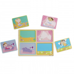 Дерев'яні пазли 4 в 1 "Маленькі принцеси" Melissa & Doug 4 пазли по 4 елементи MD31365 Бердичев