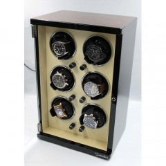 Шкатулка Salvadore для підзаводу 6 годинників SL/3060-BRW 6X6 Коричневий Боярка