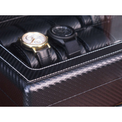 Шкатулка для зберігання годинників Salvadore 18W-KCC 340х260х90 мм Чорний Доманёвка