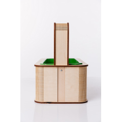 Розумний горщик для вирощування рослин Smart Garden Ecobloom Квіти 23х43х32 см Экокубик Полтава