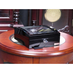 Шкатулка для зберігання годинників Salvadore WB3035-6BB 230х95х230 мм Чорний Винница