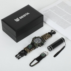 Подарунковий набір BESTA Box Military Light з компасом Темно-зелений (3363) Кам'янка-Дніпровська