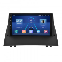 Штатная магнитола Lesko 9" Renault Megane II Рестайлинг 2006-2009 6/128Gb 4G Wi-Fi GPS Top (9825-46682) Михайловка