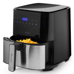 Аеропіч аерофритюрниця SOGO SS-10830 1450 Вт 5 л Чорно-сірий (69826359) Купянск