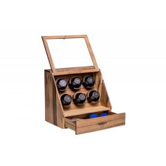Органайзер з подушечками для 6 годинників ecoWalnut 32.2х34.6х22.8 см Николаев