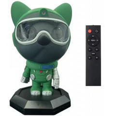 Нічник зіркового неба Космічний собака Nebula Dog Projector з пультом Green Володимир-Волинський