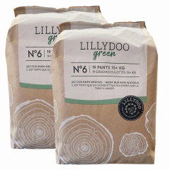 Еко підгузки-трусики Lillydoo Green 6 15+ кг 38 шт Косів