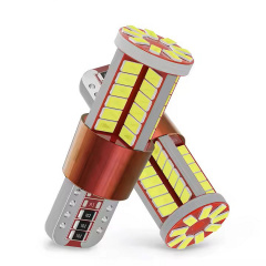 Комплект світлодіодних ламп Napo T10-3014-57smd-CAN W5W T10 4 шт Білий (2506587101) Київ