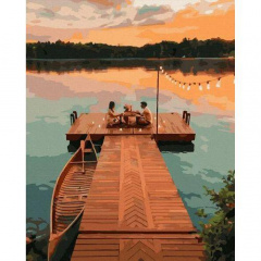 Картина за номерами Rainbow Art "Романтична вечеря" 40х50см GX43788 Нова Каховка