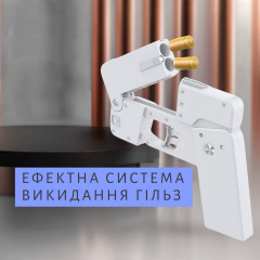 Складаний нейлоновий бластер трансформер BB телефон-пістолет Айфон ТОП комплект Ivory (1021) Дніпрорудне