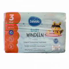 Підгузки Bevola Baby 3 Midi 4-9 кг 46 шт Хмельницкий