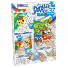 Дитячий набір для творчості "Aqua Painter" Danko Toys AQP-01 укр водна розмальовка Вантажівка з кавунами Переяслав-Хмельницкий