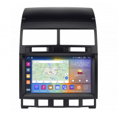 Штатна магнітола Lesko для Volkswagen Touareg I Рестайлінг 2006-2010 IPS 9" 4/64Gb CarPlay 4G Wi-Fi GPS Prime Виноградов